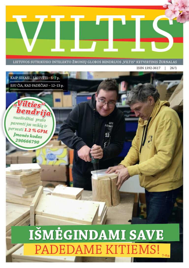 Žurnalo „Viltis“ 2026 m. I numeris